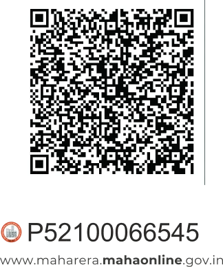 MahaRERA QR code, registration P52100066545